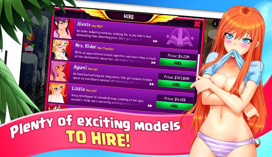hire hot girls and fap in game